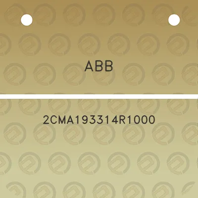 abb-2cma193314r1000