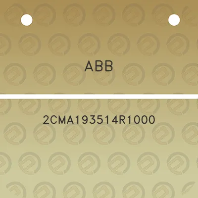 abb-2cma193514r1000