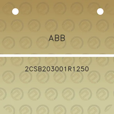 abb-2csb203001r1250