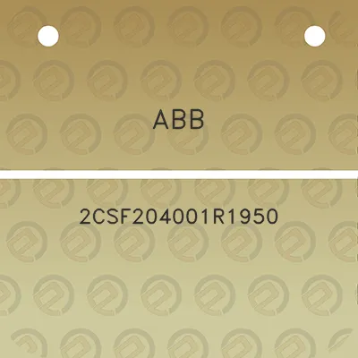 abb-2csf204001r1950