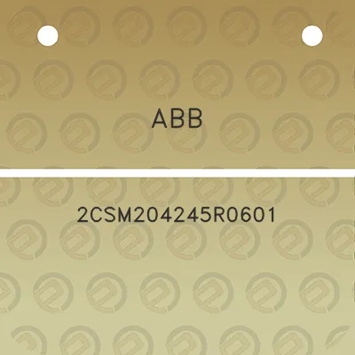 abb-2csm204245r0601