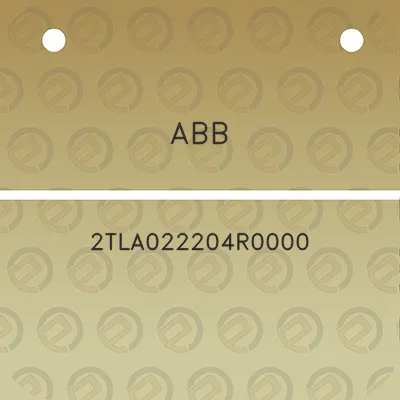 abb-2tla022204r0000