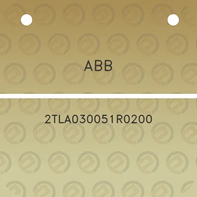 abb-2tla030051r0200