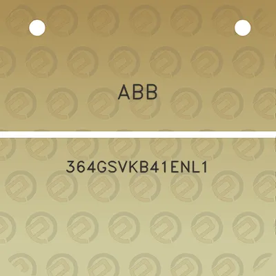 abb-364gsvkb41enl1