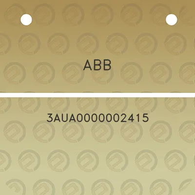 abb-3aua0000002415