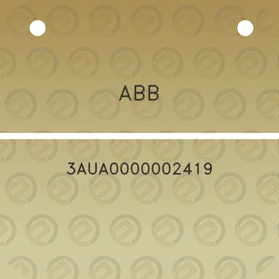 abb-3aua0000002419