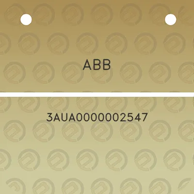 abb-3aua0000002547