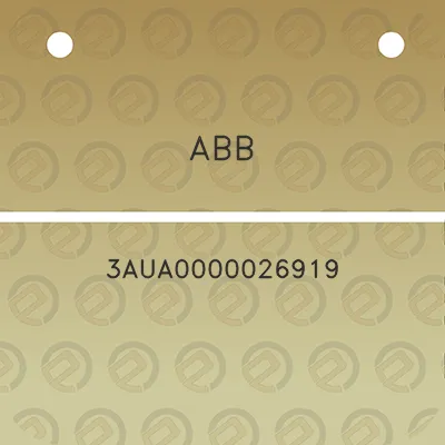 abb-3aua0000026919