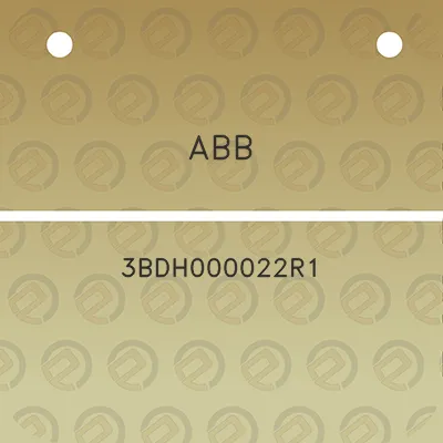 abb-3bdh000022r1