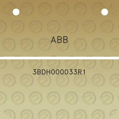 abb-3bdh000033r1