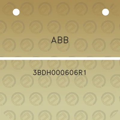 abb-3bdh000606r1