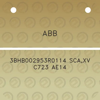 abb-3bhb002953r0114-scaxv-c723-ae14