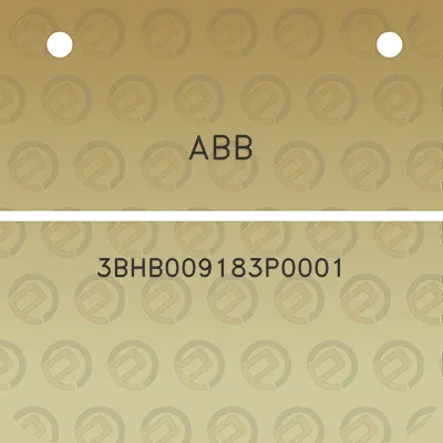 abb-3bhb009183p0001