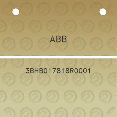 abb-3bhb017818r0001