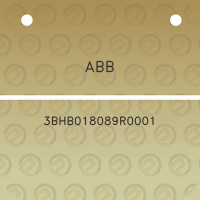 abb-3bhb018089r0001