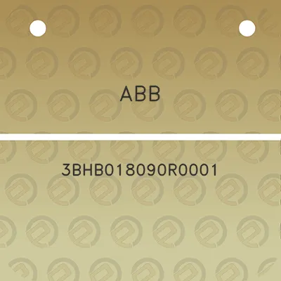 abb-3bhb018090r0001