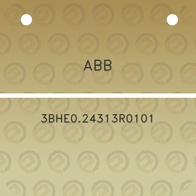 abb-3bhe024313r0101