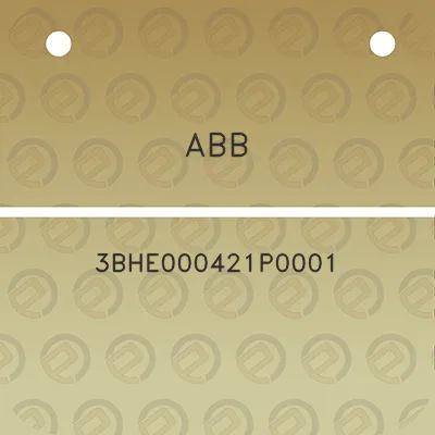 abb-3bhe000421p0001