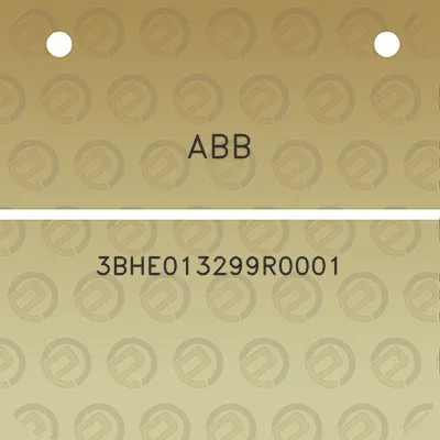 abb-3bhe013299r0001