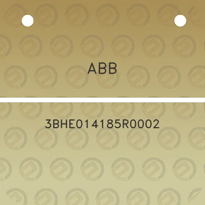 abb-3bhe014185r0002