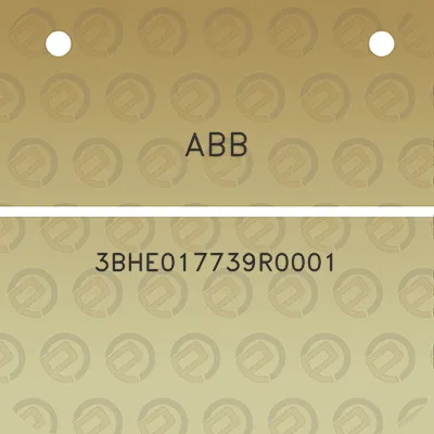 abb-3bhe017739r0001