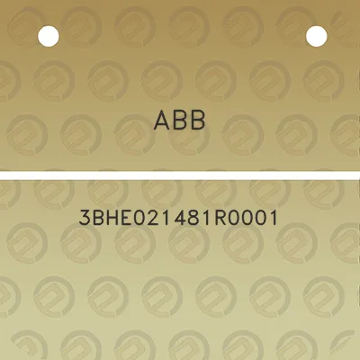 abb-3bhe021481r0001