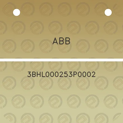 abb-3bhl000253p0002