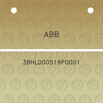 abb-3bhl000519p0001