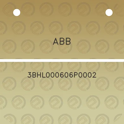 abb-3bhl000606p0002