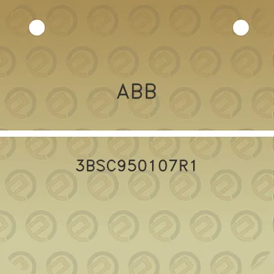 abb-3bsc950107r1