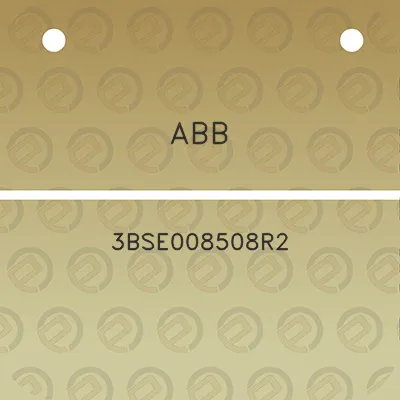 abb-3bse008508r2