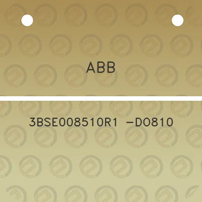 abb-3bse008510r1-do810