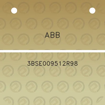 abb-3bse009512r98