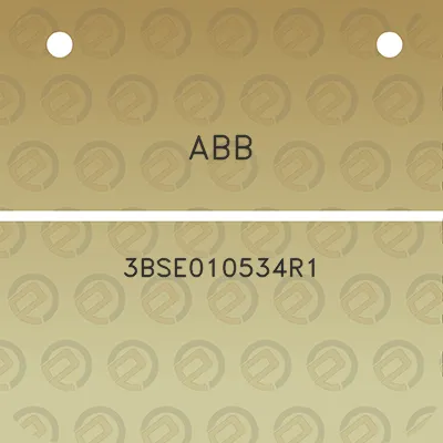 abb-3bse010534r1