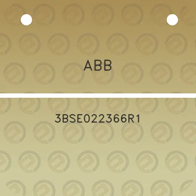 abb-3bse022366r1