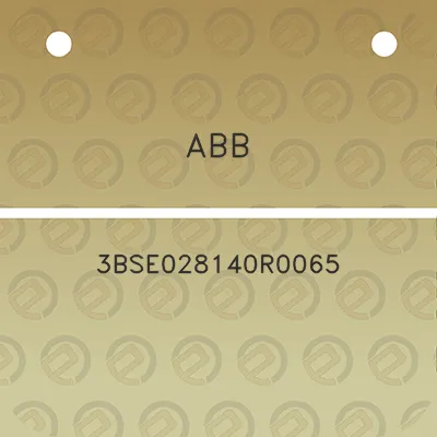 abb-3bse028140r0065