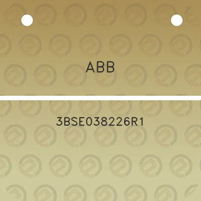 abb-3bse038226r1