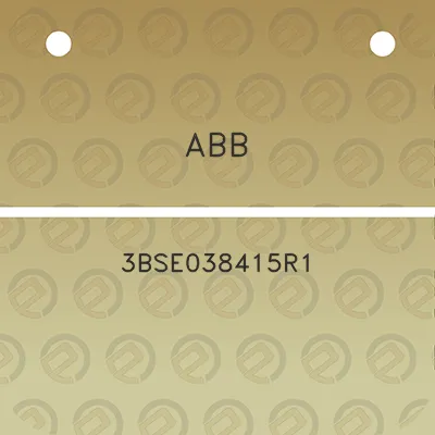 abb-3bse038415r1