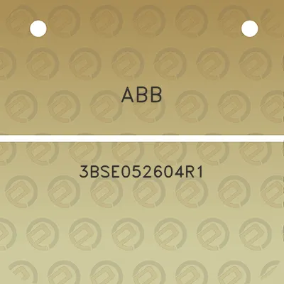 abb-3bse052604r1