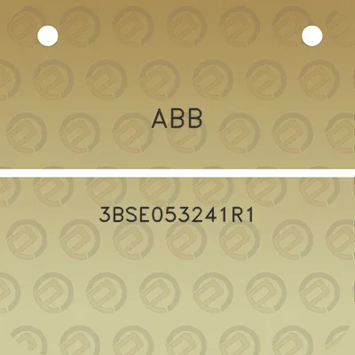 abb-3bse053241r1