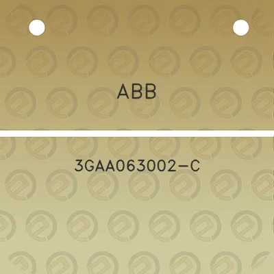 abb-3gaa063002-c