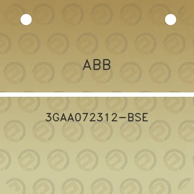 abb-3gaa072312-bse