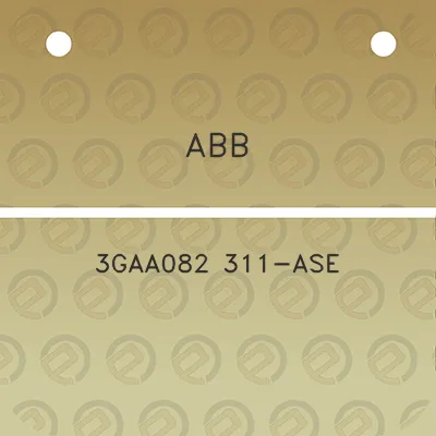 abb-3gaa082-311-ase