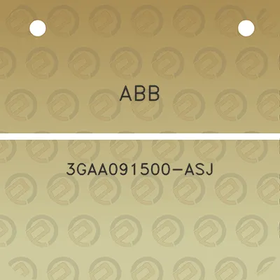 abb-3gaa091500-asj