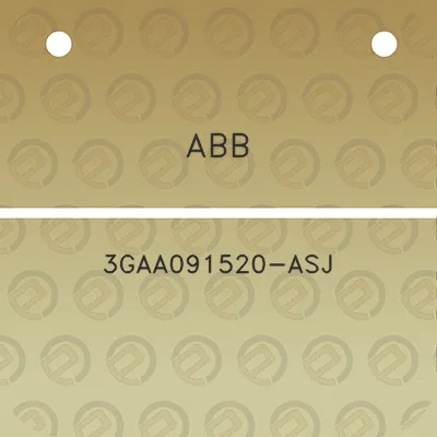 abb-3gaa091520-asj