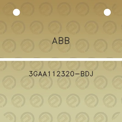 abb-3gaa112320-bdj