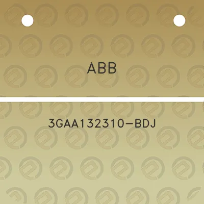 abb-3gaa132310-bdj