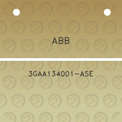 abb-3gaa134001-ase