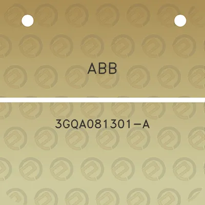 abb-3gqa081301-a