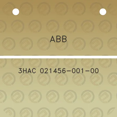 abb-3hac-021456-001-00